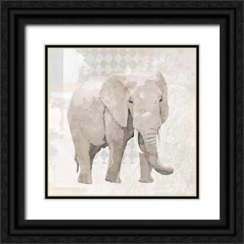 Ellie I Black Ornate Wood Framed Art Print with Double Matting by Smith, Karen