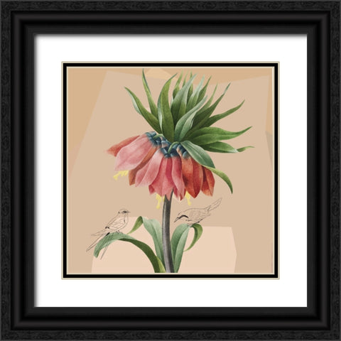 Shelter I Black Ornate Wood Framed Art Print with Double Matting by Smith, Karen