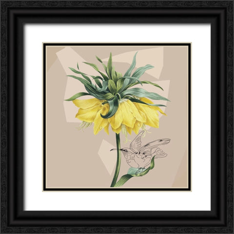 Shelter II Black Ornate Wood Framed Art Print with Double Matting by Smith, Karen