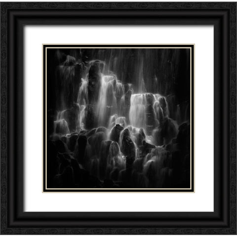 The veiled beings Ramona Falls Black Ornate Wood Framed Art Print with Double Matting by Dou, Shenshen