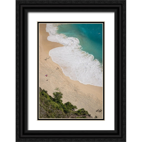 Ocean Dessert Black Ornate Wood Framed Art Print with Double Matting by Puji Anggriawan, Prianto