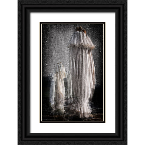 Ghosts of summer Black Ornate Wood Framed Art Print with Double Matting by Corte, Raffaele
