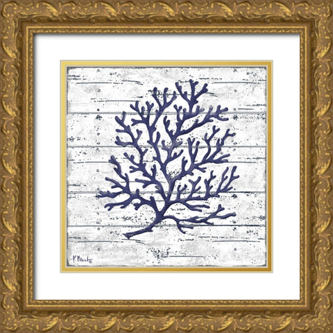 Cape Coral I - White Gold Ornate Wood Framed Art Print with Double Matting by Brent, Paul