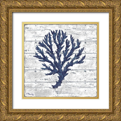 Cape Coral III - White Gold Ornate Wood Framed Art Print with Double Matting by Brent, Paul