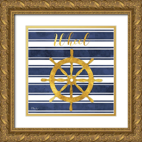 Cape Cod - I - Gold Gold Ornate Wood Framed Art Print with Double Matting by Brent, Paul