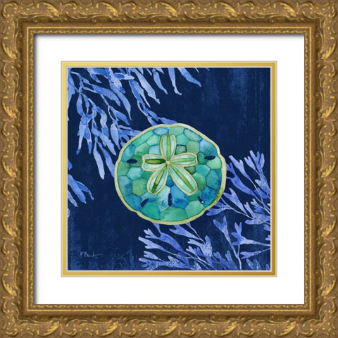 Bondi Shells IV Gold Ornate Wood Framed Art Print with Double Matting by Brent, Paul