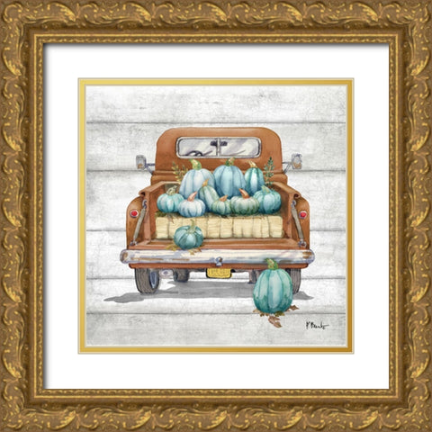 Heirloom Harvest V Gold Ornate Wood Framed Art Print with Double Matting by Brent, Paul