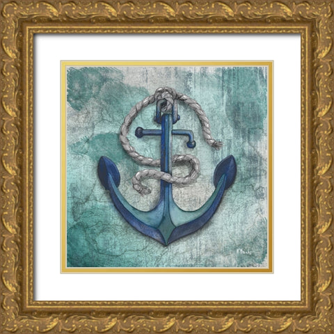 Diving Expedition VI Gold Ornate Wood Framed Art Print with Double Matting by Brent, Paul