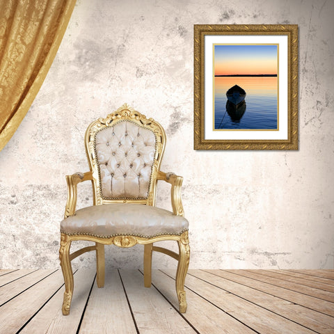 Beach 8 Gold Ornate Wood Framed Art Print with Double Matting by Lee, Rachel