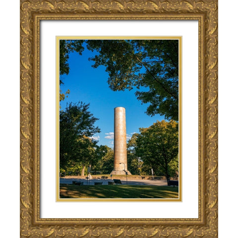 Chickamauga 12 Gold Ornate Wood Framed Art Print with Double Matting by Lee, Rachel