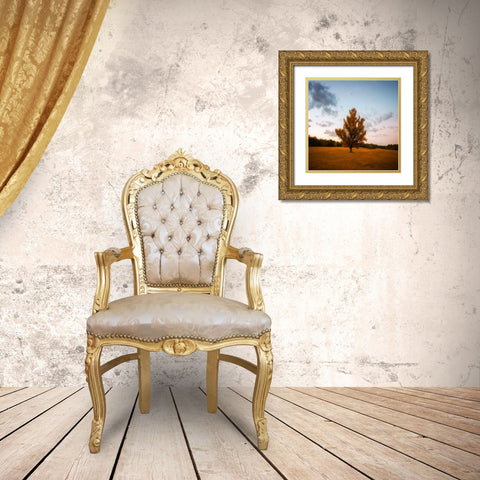 Chickamauga 15 Gold Ornate Wood Framed Art Print with Double Matting by Lee, Rachel