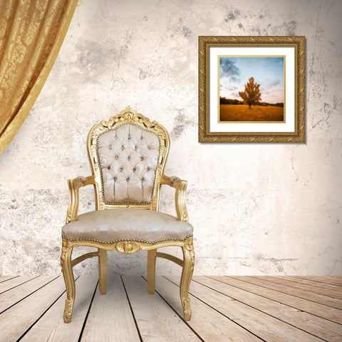 Chickamauga 15 Oil Paint Gold Ornate Wood Framed Art Print with Double Matting by Lee, Rachel