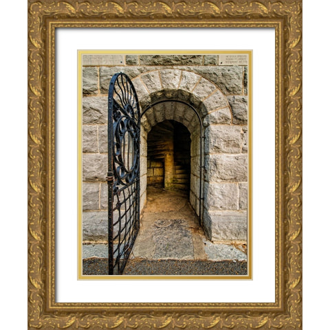Chickamauga 9 Gold Ornate Wood Framed Art Print with Double Matting by Lee, Rachel