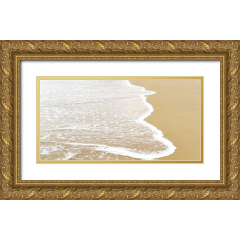 Ocean 36 Gold Ornate Wood Framed Art Print with Double Matting by Lee, Rachel