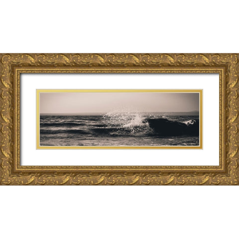 Ocean 8 Gold Ornate Wood Framed Art Print with Double Matting by Lee, Rachel