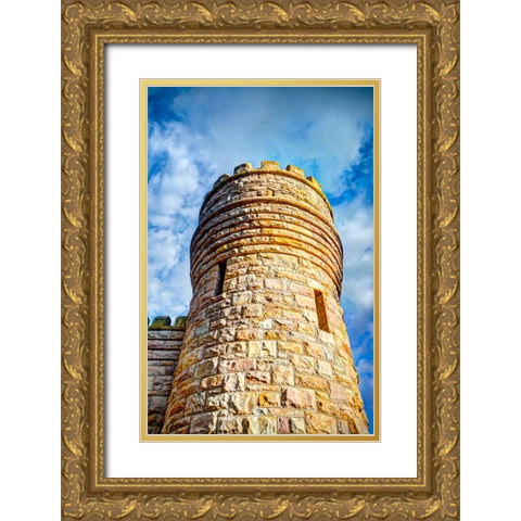 Point Park Tower 1 Gold Ornate Wood Framed Art Print with Double Matting by Lee, Rachel