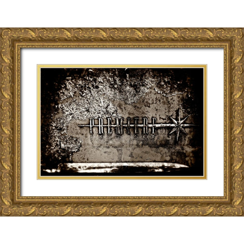 Premier BW Gold Ornate Wood Framed Art Print with Double Matting by Lee, Rachel