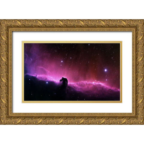Sky 2 Gold Ornate Wood Framed Art Print with Double Matting by Lee, Rachel