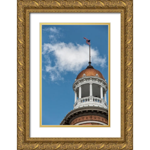The Dome Gold Ornate Wood Framed Art Print with Double Matting by Lee, Rachel