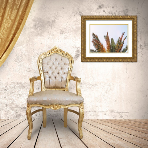 Trees 82 Gold Ornate Wood Framed Art Print with Double Matting by Lee, Rachel