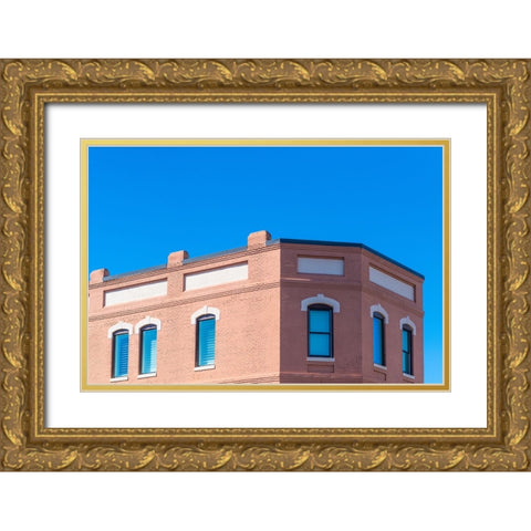 Blue Sky Gold Ornate Wood Framed Art Print with Double Matting by Malone, Will