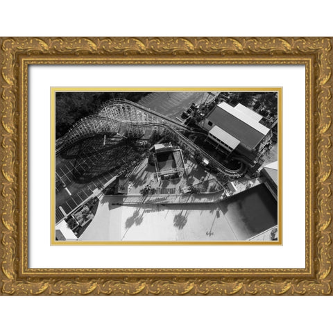 Waterville 2 Gold Ornate Wood Framed Art Print with Double Matting by Malone, Will