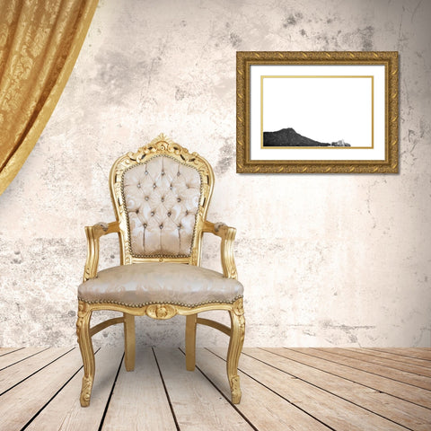 Diamondhead Gold Ornate Wood Framed Art Print with Double Matting by Malone, Will