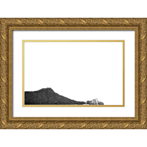 Diamondhead Gold Ornate Wood Framed Art Print with Double Matting by Malone, Will