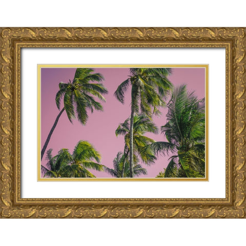 Hotline Miami 2 Gold Ornate Wood Framed Art Print with Double Matting by Malone, Will
