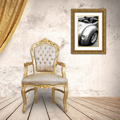 Hop in Gold Ornate Wood Framed Art Print with Double Matting by Malone, Will