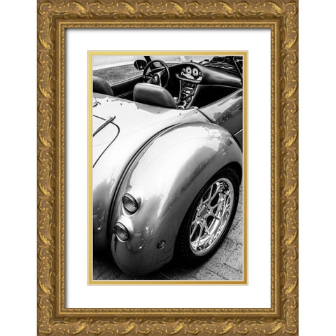 Hop in Gold Ornate Wood Framed Art Print with Double Matting by Malone, Will