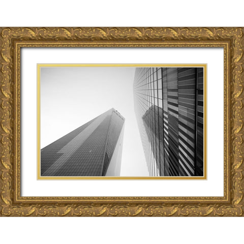 Just Look Up Gold Ornate Wood Framed Art Print with Double Matting by Malone, Will