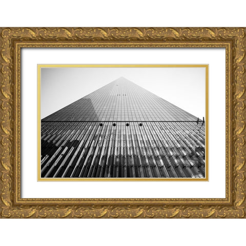 Just Look Up 2 Gold Ornate Wood Framed Art Print with Double Matting by Malone, Will