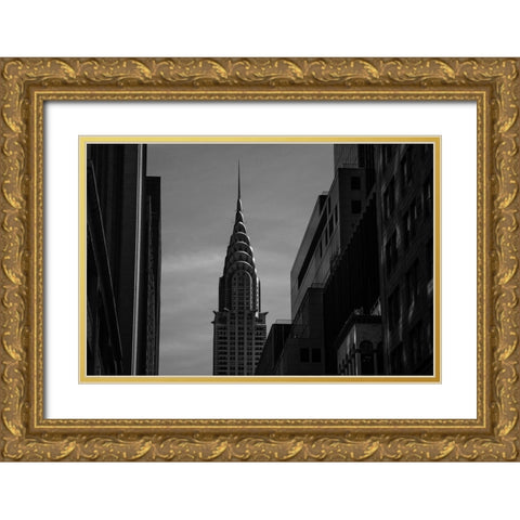 Just Look Up 7 Gold Ornate Wood Framed Art Print with Double Matting by Malone, Will