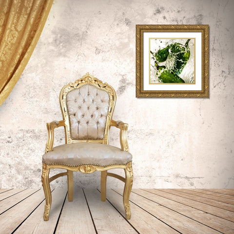 JalapeÃ±o Dance Gold Ornate Wood Framed Art Print with Double Matting by Malone, Will