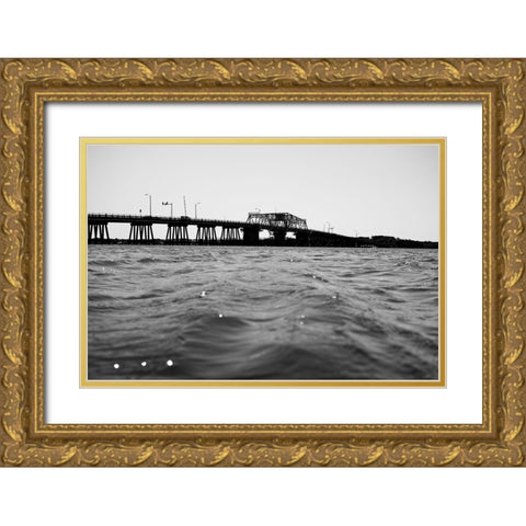 Shimmer Gold Ornate Wood Framed Art Print with Double Matting by Malone, Will