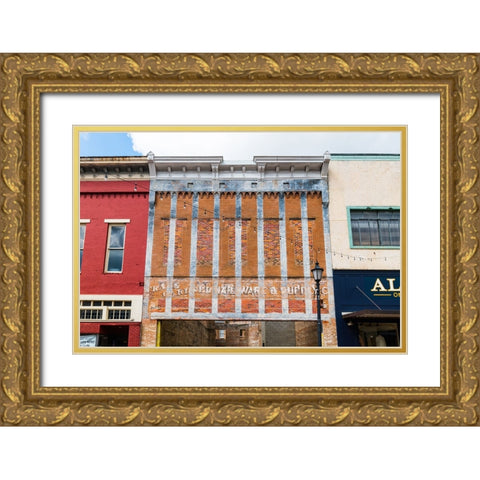 Hardware Supply Gold Ornate Wood Framed Art Print with Double Matting by Malone, Will