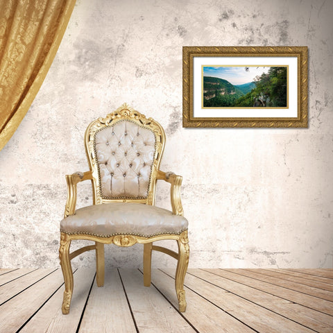 Cloudland Gold Ornate Wood Framed Art Print with Double Matting by Malone, Will