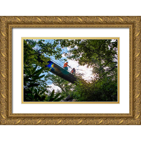 Rock City 2 Gold Ornate Wood Framed Art Print with Double Matting by Malone, Will