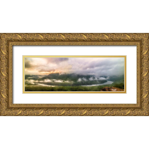 Snooper Gold Ornate Wood Framed Art Print with Double Matting by Malone, Will