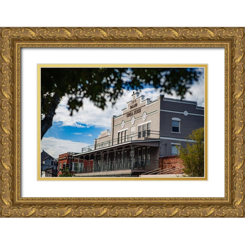 Opera House Gold Ornate Wood Framed Art Print with Double Matting by Malone, Will