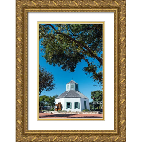 Pioneer Museum Gold Ornate Wood Framed Art Print with Double Matting by Malone, Will