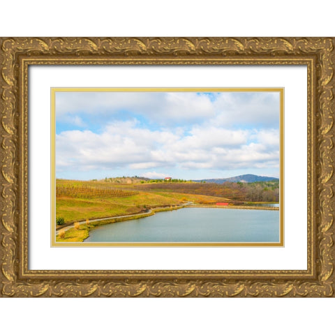 Merciers 3 Gold Ornate Wood Framed Art Print with Double Matting by Malone, Will