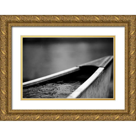 Oh-No Gold Ornate Wood Framed Art Print with Double Matting by Malone, Will