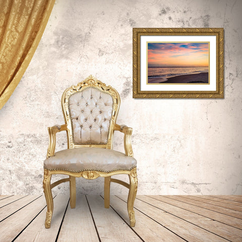 Sunset Punch Gold Ornate Wood Framed Art Print with Double Matting by Malone, Will