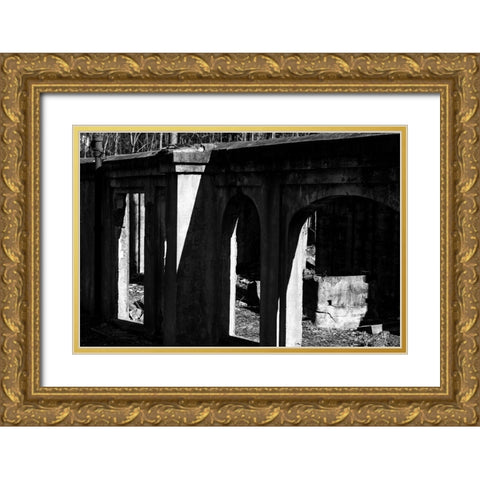 Tanglewood 3 Gold Ornate Wood Framed Art Print with Double Matting by Malone, Will