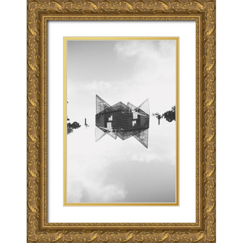 Chattanooga II Gold Ornate Wood Framed Art Print with Double Matting by Malone, Will