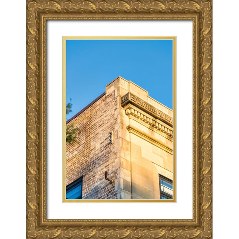 Corner 10 Gold Ornate Wood Framed Art Print with Double Matting by Malone, Will