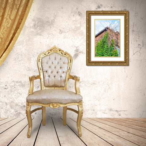 Corner 4 Gold Ornate Wood Framed Art Print with Double Matting by Malone, Will