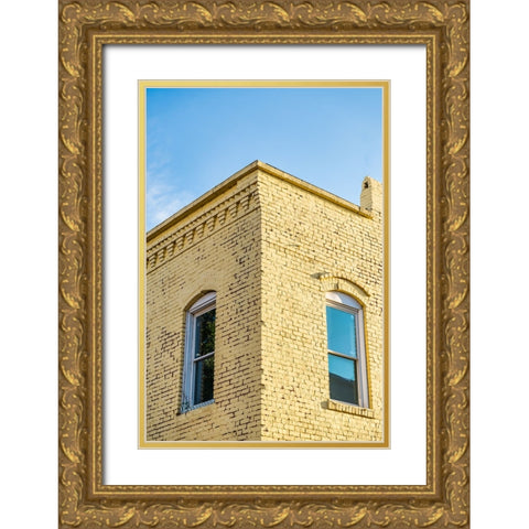 Corner 6 Gold Ornate Wood Framed Art Print with Double Matting by Malone, Will